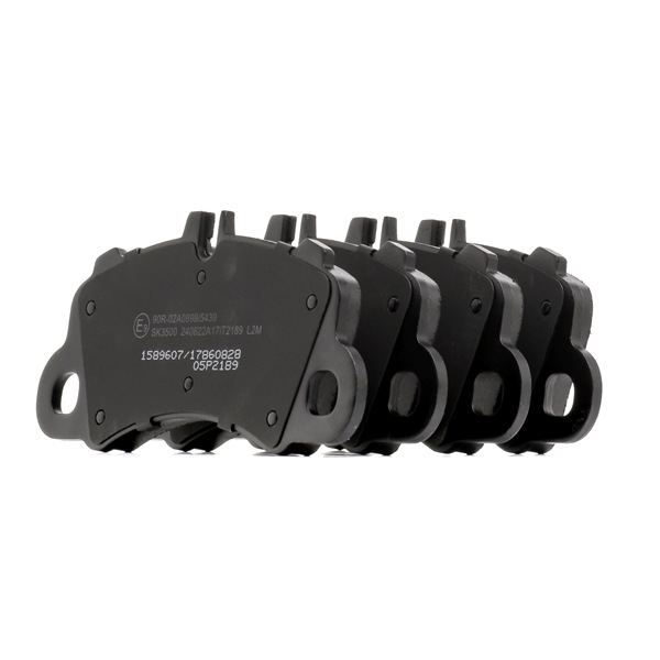 RIDEX 402B1713 Pastiglie dei freni Porsche Macan 95B 2.9 Turbo AWD (95BCI1) 441 CV DGRC