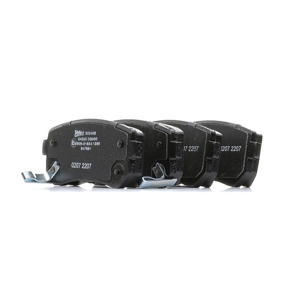 VALEO 302408 Jarrupalat Kia Ceed SW ED 1.4 CVVT 90 hv G4FA