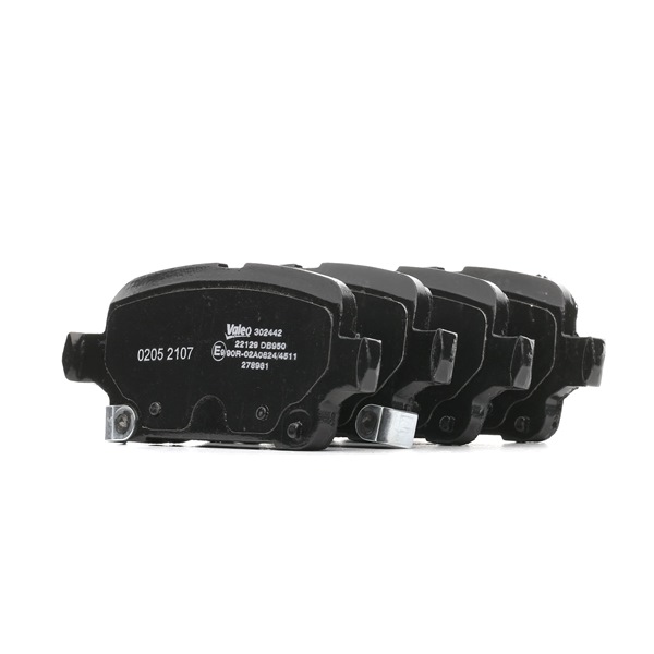 VALEO 302442 Bremseklodser VAUXHALL Astra Mk6 (J) Sedan (P10) 1.6 SIDI 170 HK B 16 SHL