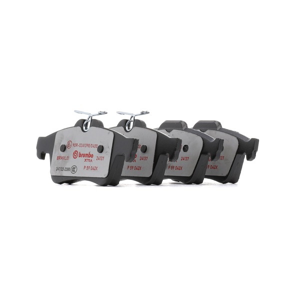DAIMLER BREMBO Komplet klocków hamulcowych P 59 042X
