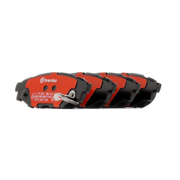 BREMBO P 78 020X Bremseklodser Subaru Forester SJ 2.0 i AWD (SJ5) 148 HK FB20A