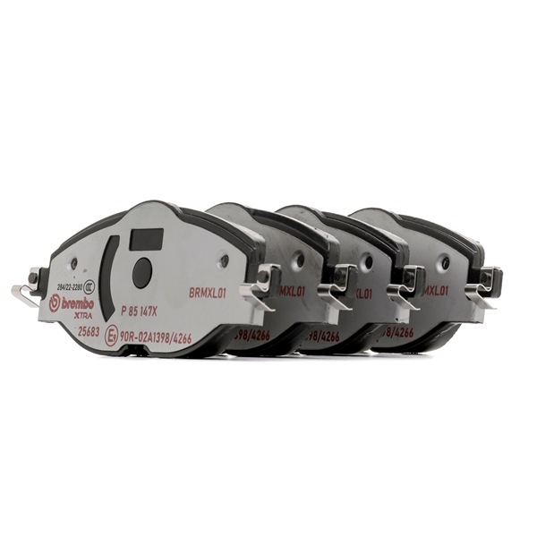BREMBO P 85 147X Remblokken VW Caddy Alltrack Kombi 1.0 TSI 102 Pk CHZG