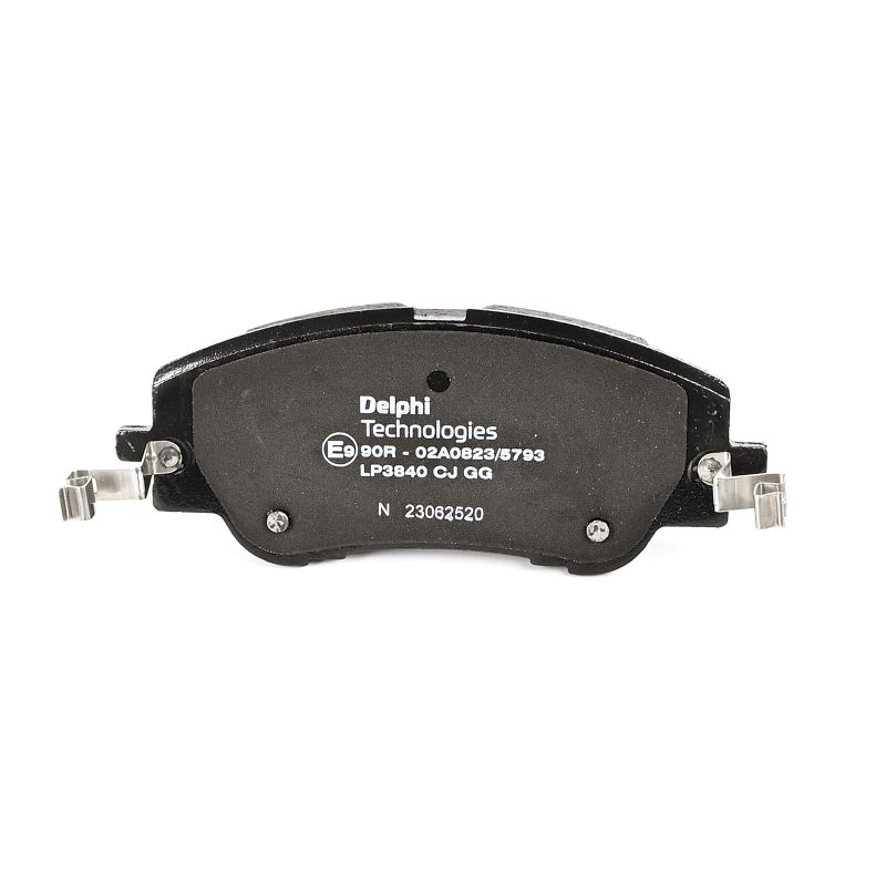 DELPHI LP3840 Τακάκια φρένων DS DS 3 Crossback (U_) 1.5 BlueHDi 100 (UCYHYJ) 102 PS YHY (DV5RD)