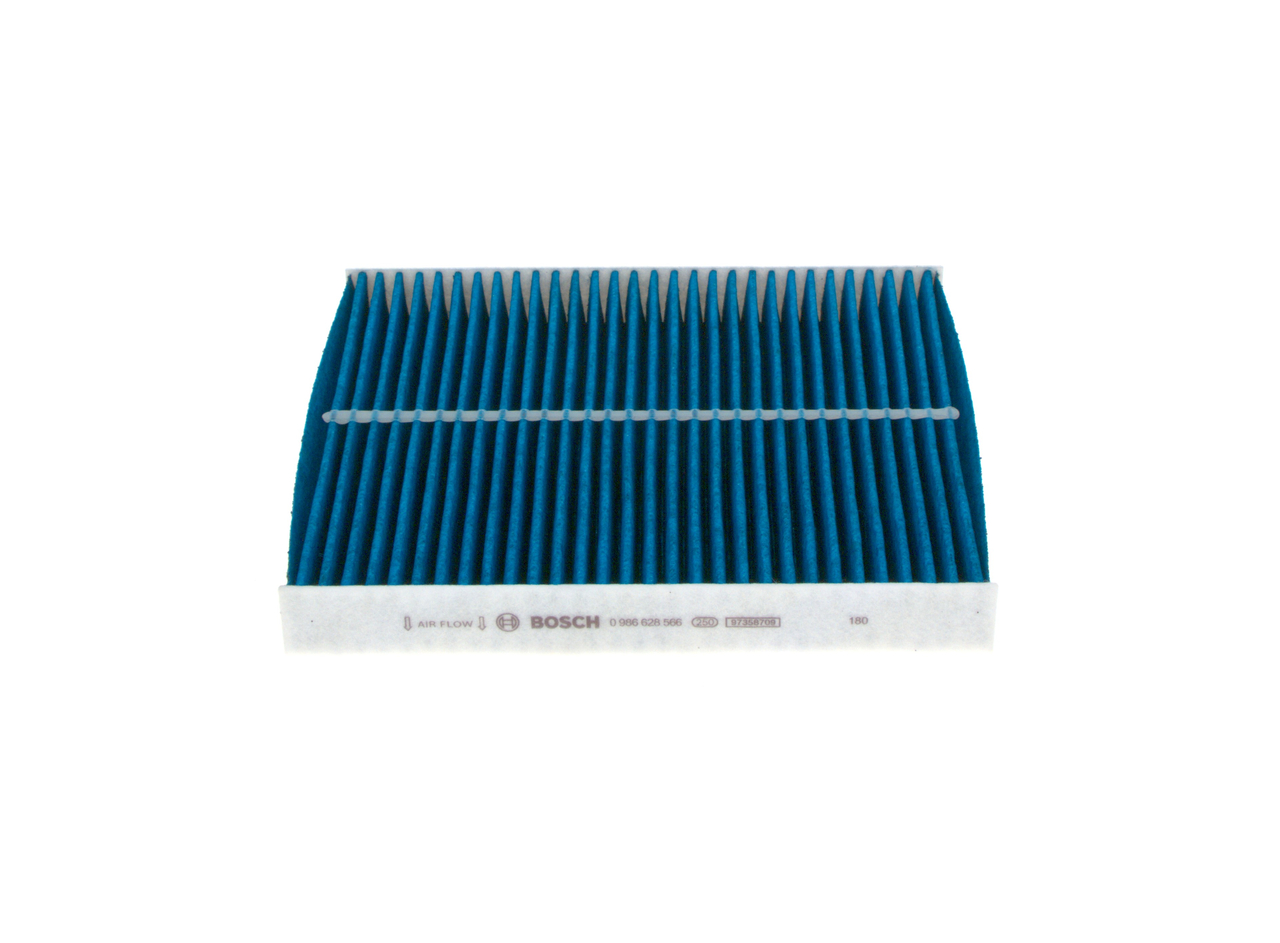 BOSCH 0 986 628 566 Interieurfilter VW T-Cross (C11_) 1.0 TSi (CHZL, DKLA) 95 Pk DLAC