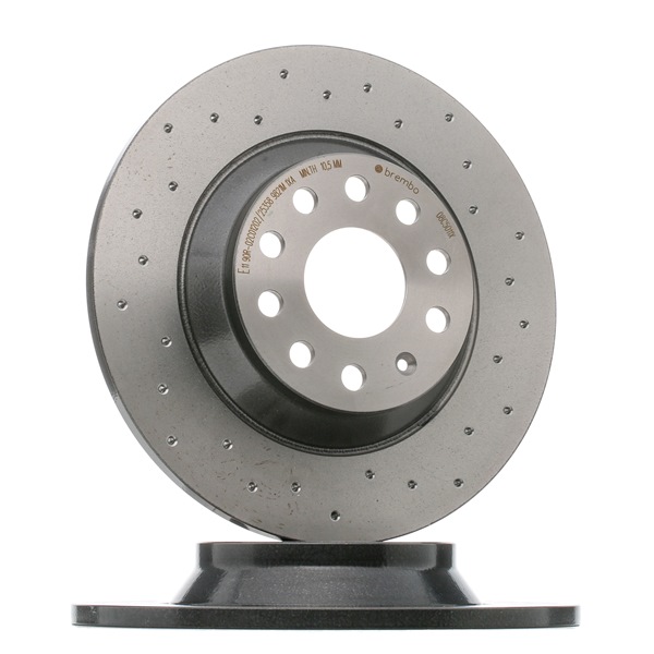 BREMBO 08.C501.1X Remschijven VW Caddy V Kombi (SBB, SBJ) 1.5 TSi eHYBRID PLUG-IN 150 Pk DUCC