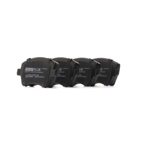 RIDEX PLUS 402B0062P Bromsrör 1.6 16V 109 hk K4M 730