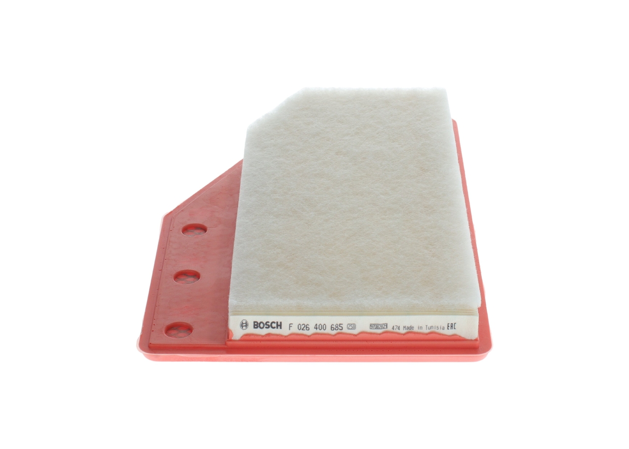 BOSCH F 026 400 685 Luftfilter VAUXHALL Insignia Mk2 (B) Schrägheck (Z18) 2.0 GSI 4X4 230PS 2022