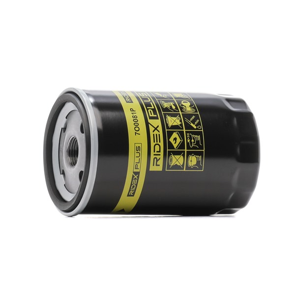 RIDEX PLUS 7O0081P Oliefilter Audi A3 8l1 1.8 T 180 Pk AUQ
