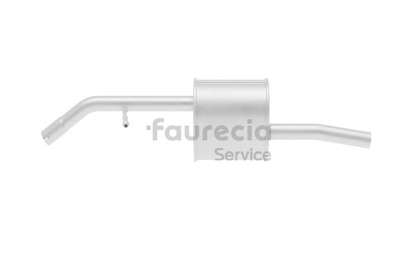 Faurecia FS15804 Τελικό εξάτμισης CITROËN DS3 Hatchback 1.4 HDi (SA8HP4) 68 PS 8HP (DV4C)