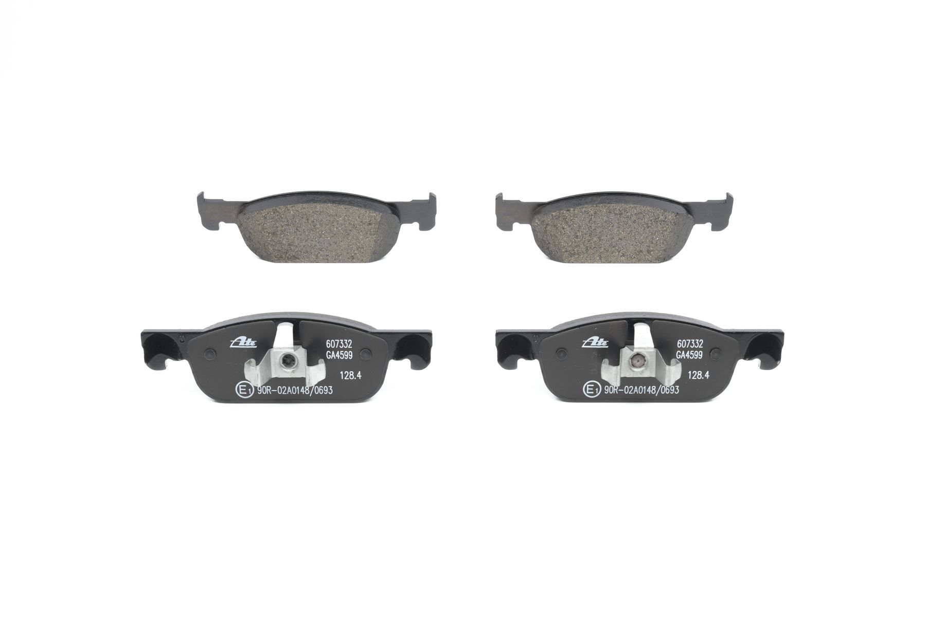 RENAULT ATE Brake pad kit 13.0460-7332.2
