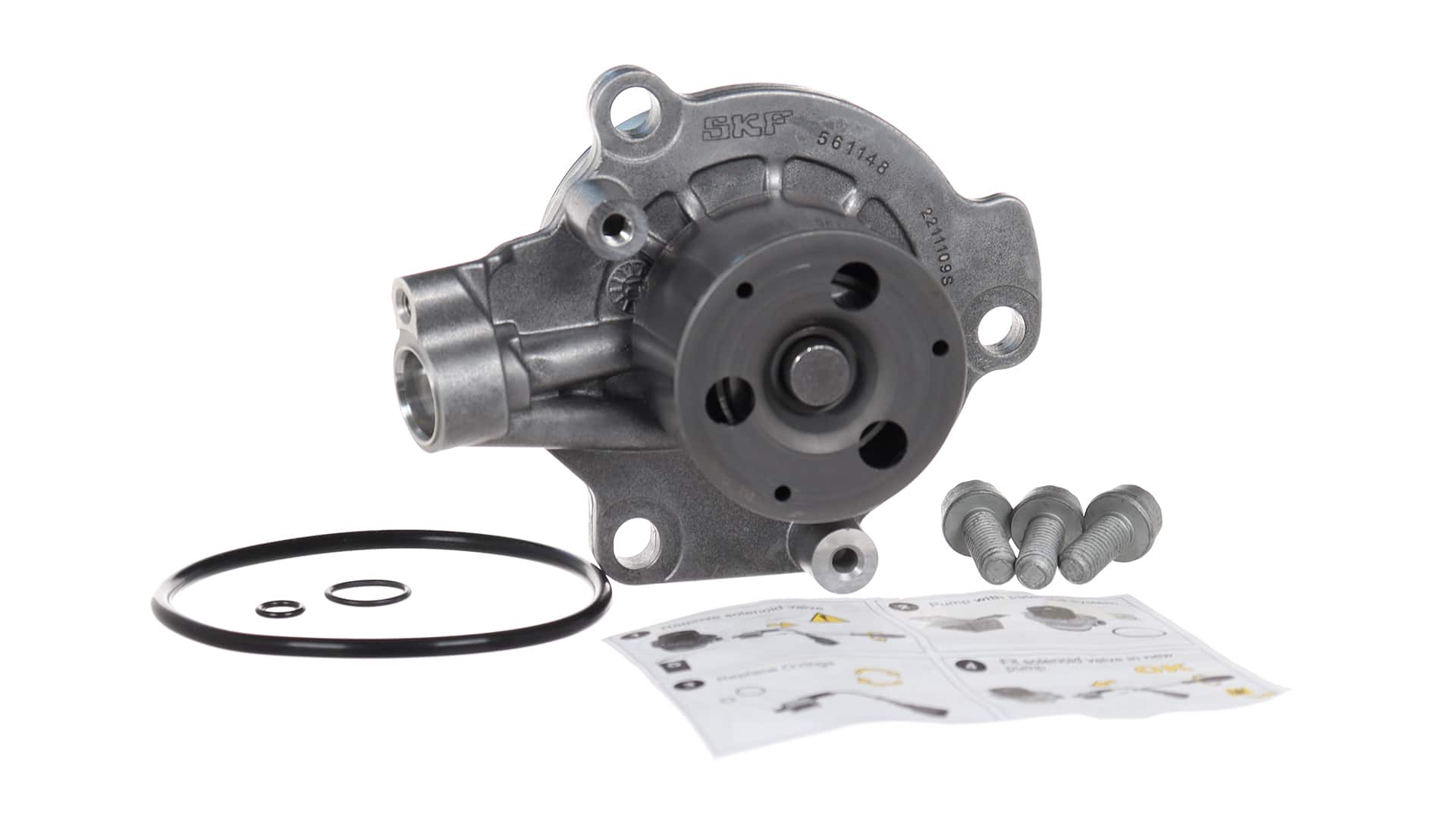 SKF VKPC 81278-1 Water pump SKODA Scala Hatchback 1.6 TDI 116 hp DGTA