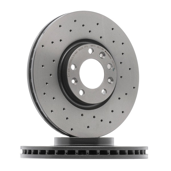 BREMBO 09.C133.1X Féktárcsa DS DS 4 II PureTech 180 (F35GFT) 181 LE 5GF (EP6FADTXD)