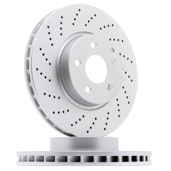 RIDEX PLUS 82B0512P Bremsscheiben Mercedes S204 C 320 CDI 3.0 (204.222) 224PS 2012