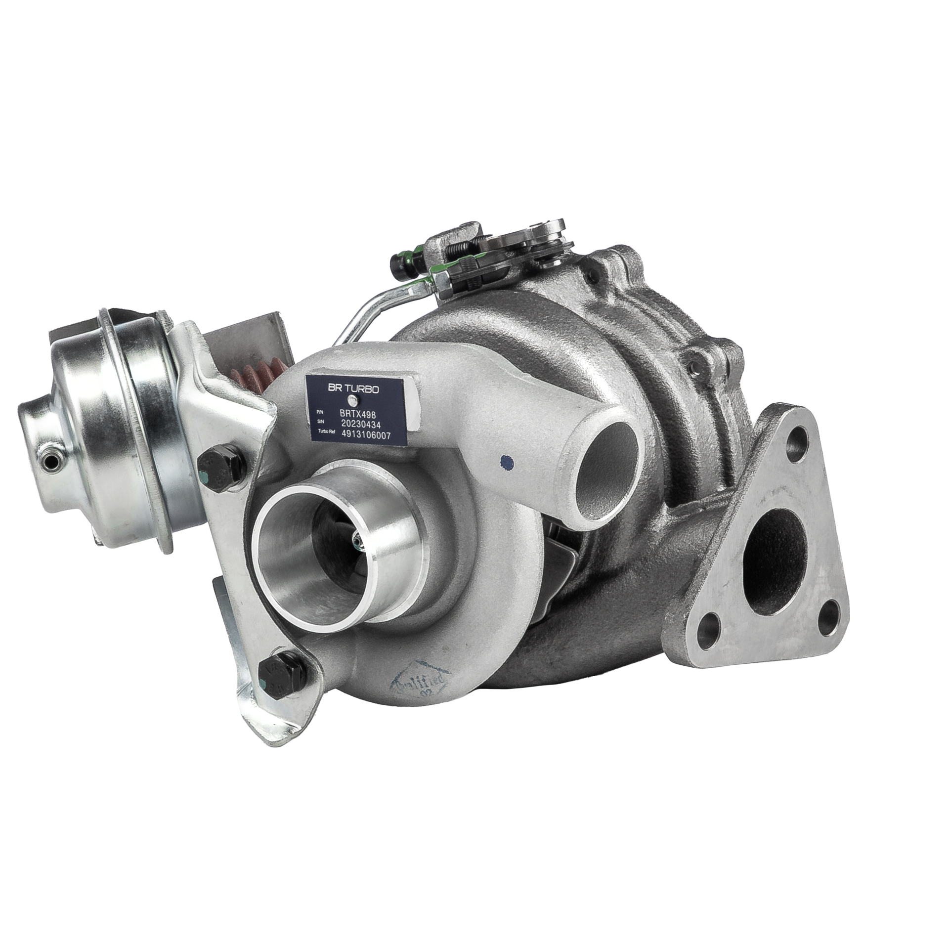 BR Turbo BRTX498 Turbo VAUXHALL Combo Tour Mk2 (C) (F25) 1.7 CDTI 16V 101 PS Z 17 DTH