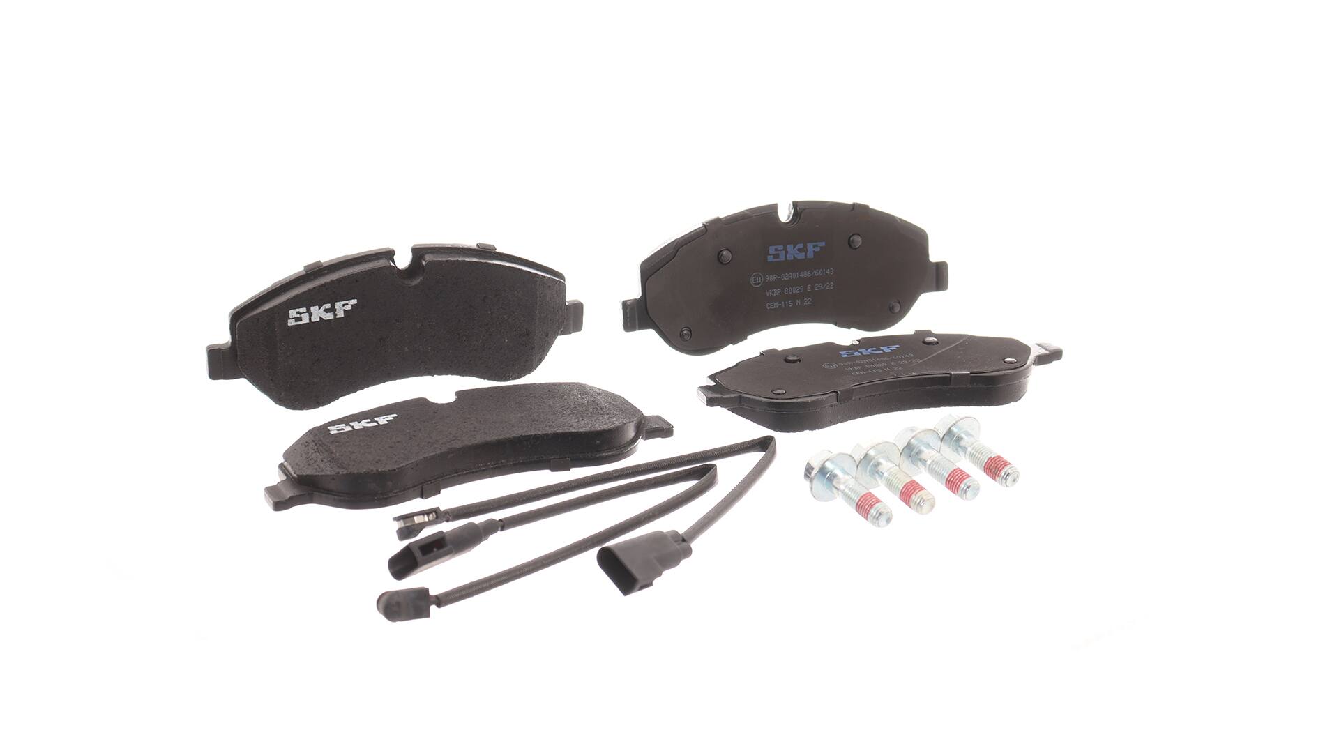SKF VKBP 80029 E Brake pads FORD Transit Mk7 Platform / Chassis (V363) 2.0 EcoBlue 4x4 130 hp YMR6