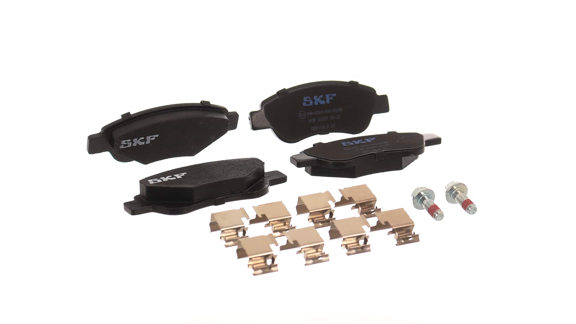SKF VKBP 80037 Τακάκια φρένων Citroen C1 2 1.0 VTi 69 PS CFB (1KR)