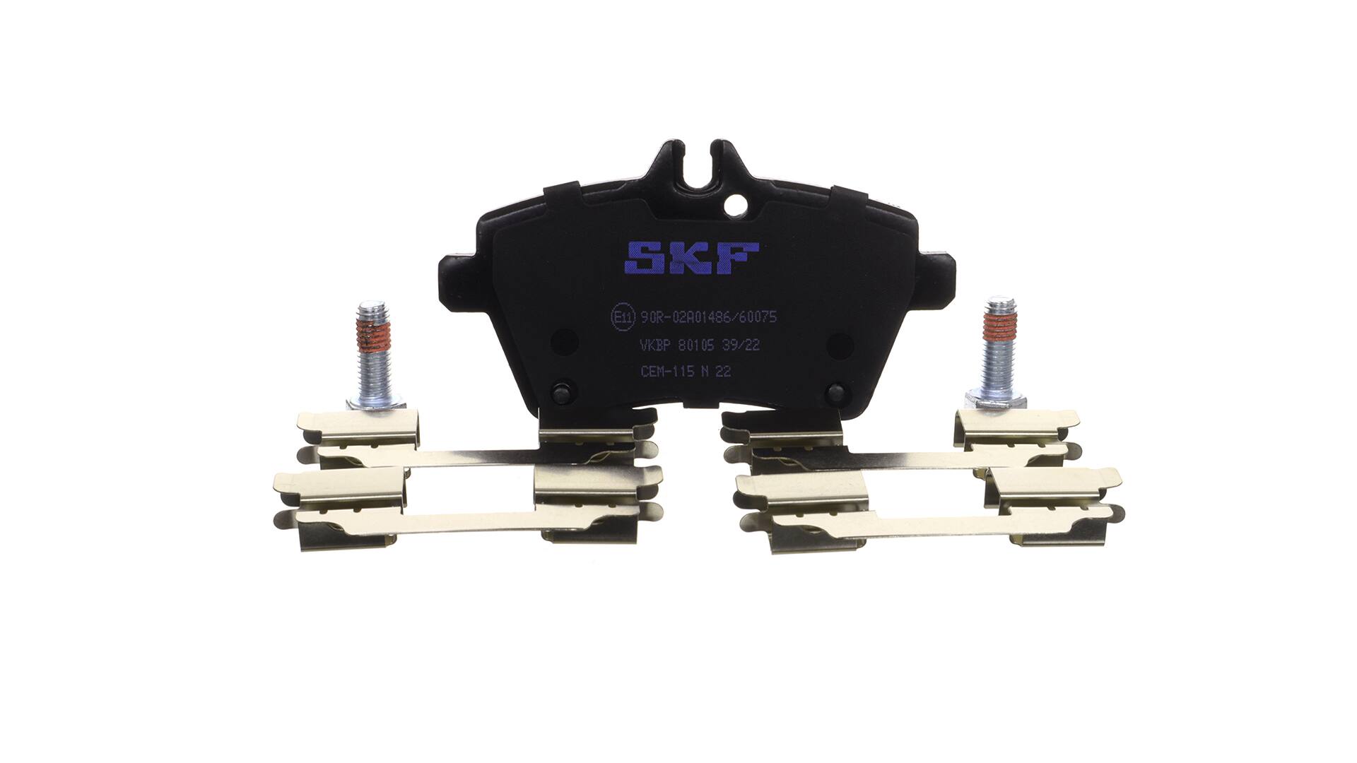 MERCEDES-BENZ SKF Τακάκια δισκόφρενων VKBP 80105
