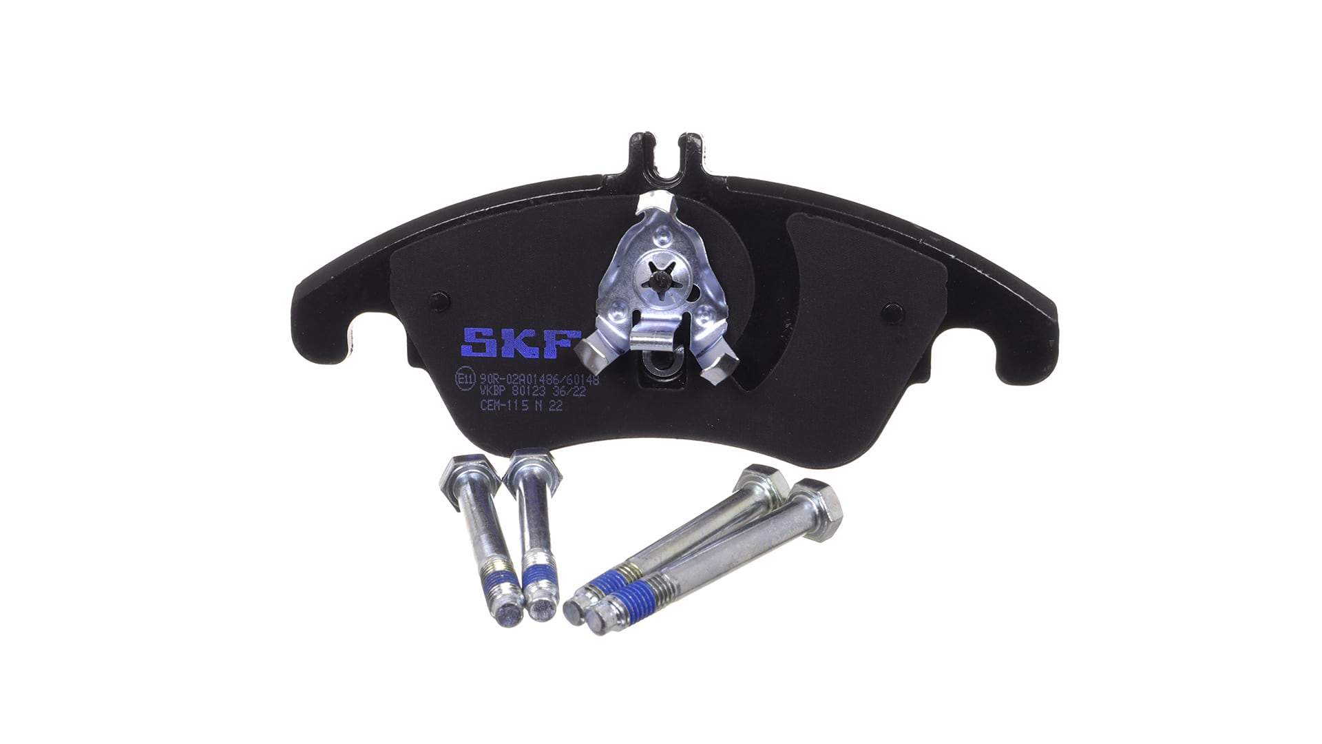 SKF VKBP 80123 Bremseklodser Mercedes S204 C 300 CDI 4-matic (204.292) 231 HK OM 642.832