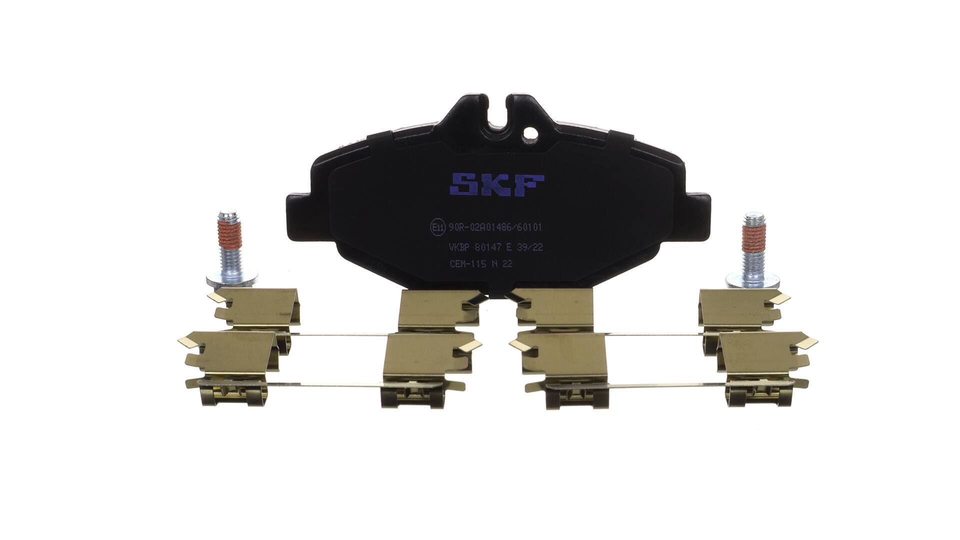 SKF VKBP 80147 E Τακάκια φρένων Mercedes S211 E 320 T CDI 3.0 (211.222) (OM 642.920) 211 PS OM 642.920