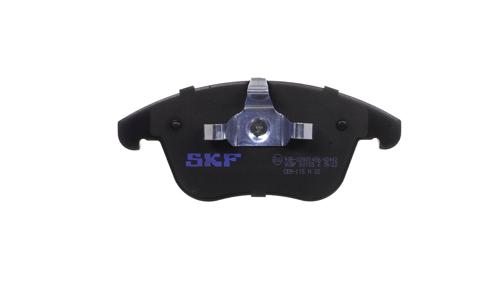 SKF VKBP 80155 E Pastiglie dei freni CITROËN C5 III Station Wagon (RW) 2.0 16V BioFlex 140 CV RFJ (EW10A)