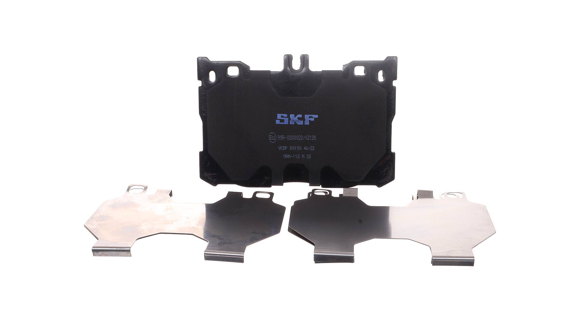 SKF VKBP 80190 Τακάκια φρένων Mercedes S213 E 350 d (213.222) 286 PS OM 656.929