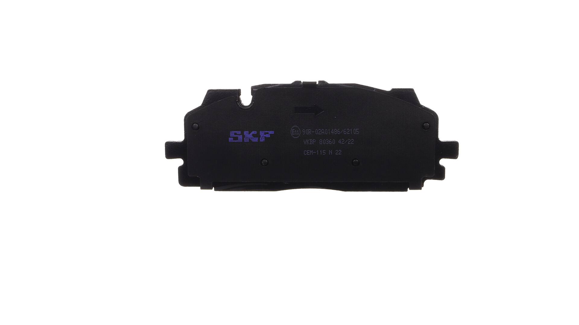 SKF VKBP 80360 Jarrupalat Audi A4 B9 Avant RS4 quattro 450 hv DECA