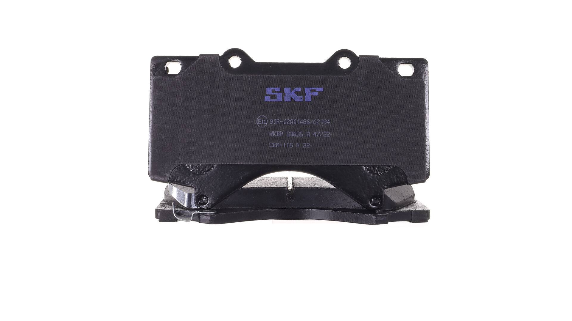 SKF VKBP 80635 A Τακάκια φρένων LX 570 450d (VDJ201) 272 PS 1VD-FTV