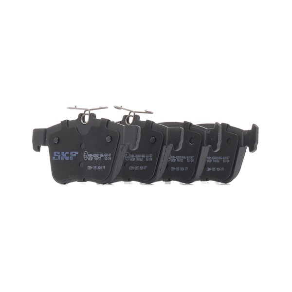 SKF VKBP 90152 Bremseklosser VW T Roc A11 1.5 TSI 150 hk DXDB