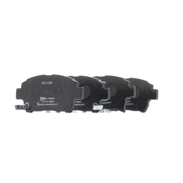 VALEO 302621 Pastiglie dei freni Toyota Yaris Verso 1.4 D-4D (NLP20_, NLP22_) 75 CV 1ND-TV