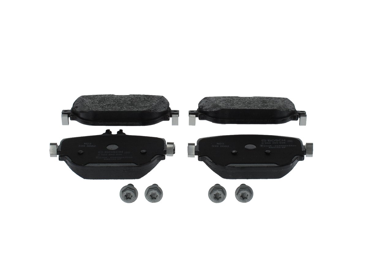 BOSCH 0 986 460 039 Τακάκια φρένων Mercedes S213 E 450 4-matic (213.268) 367 PS M 276.823
