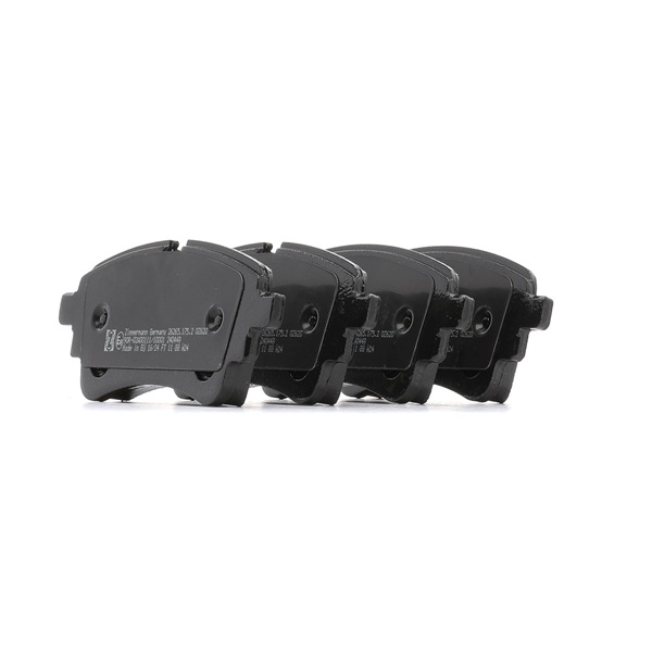 ZIMMERMANN 26265.175.2 Bremseklosser Audi A6 C8 Avant 50 TFSi e quattro 299 hk DRYA