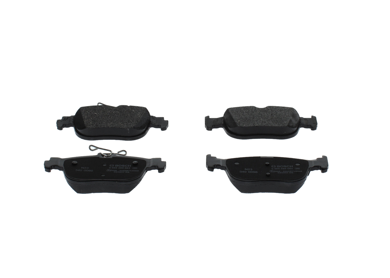BOSCH 0 986 460 083 Pastiglie dei freni AUDI A3 Sportback (8YA) 30 TFSI Mild Hybrid 110 CV DLAA