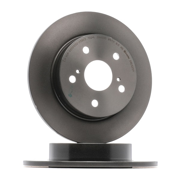 Comprar barato 08.E523.11 Discos de freno macizo, Ø: 274mm, revestido de BREMBO T424310232, 4243102320