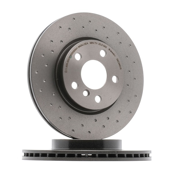 BREMBO 09.C349.1X Tarcze hamulcowe Mini Countryman F60 One D 1.5 116 KM B37 C15 A