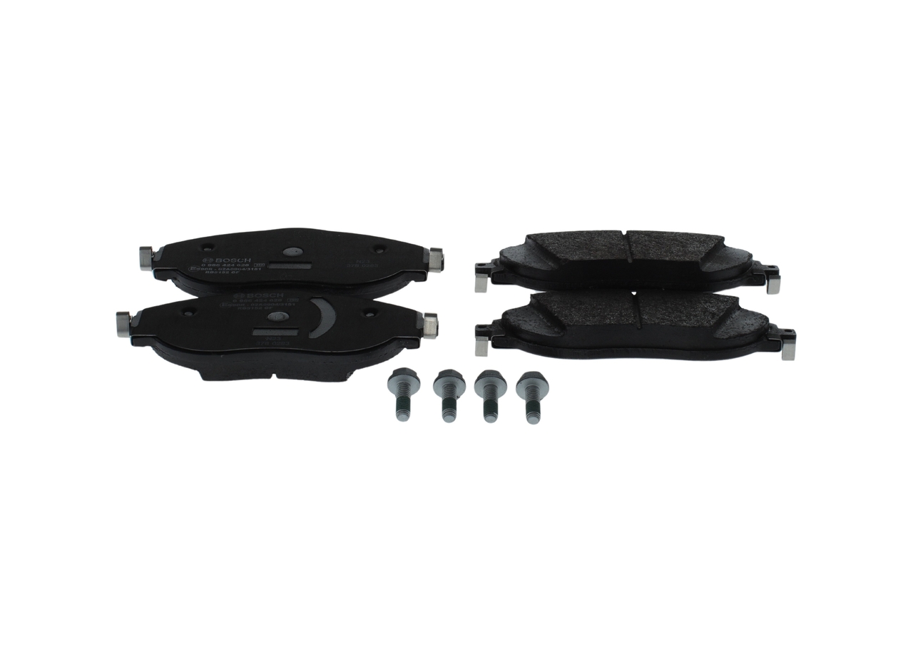 BOSCH 0 986 424 628 Pastiglie dei freni Golf 8 1.5 eTSI 131 CV DPBA