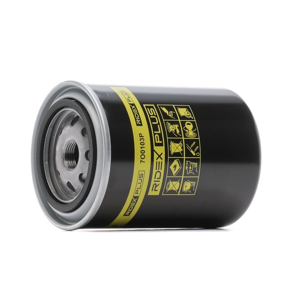 RIDEX PLUS 7O0103P Filtro de óleo Opel Omega A Caravan 2.3 TD (F35, M35) 90 cv 23 YDT