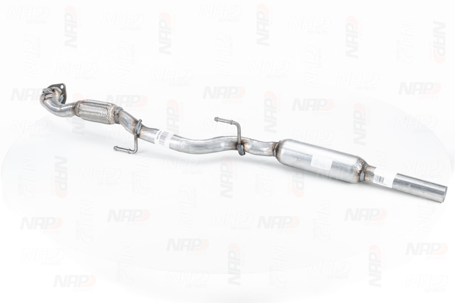 NAP carparts CAC10599 Uitlaat Skoda Fabia 6y5 1.2 64 Pk AZQ
