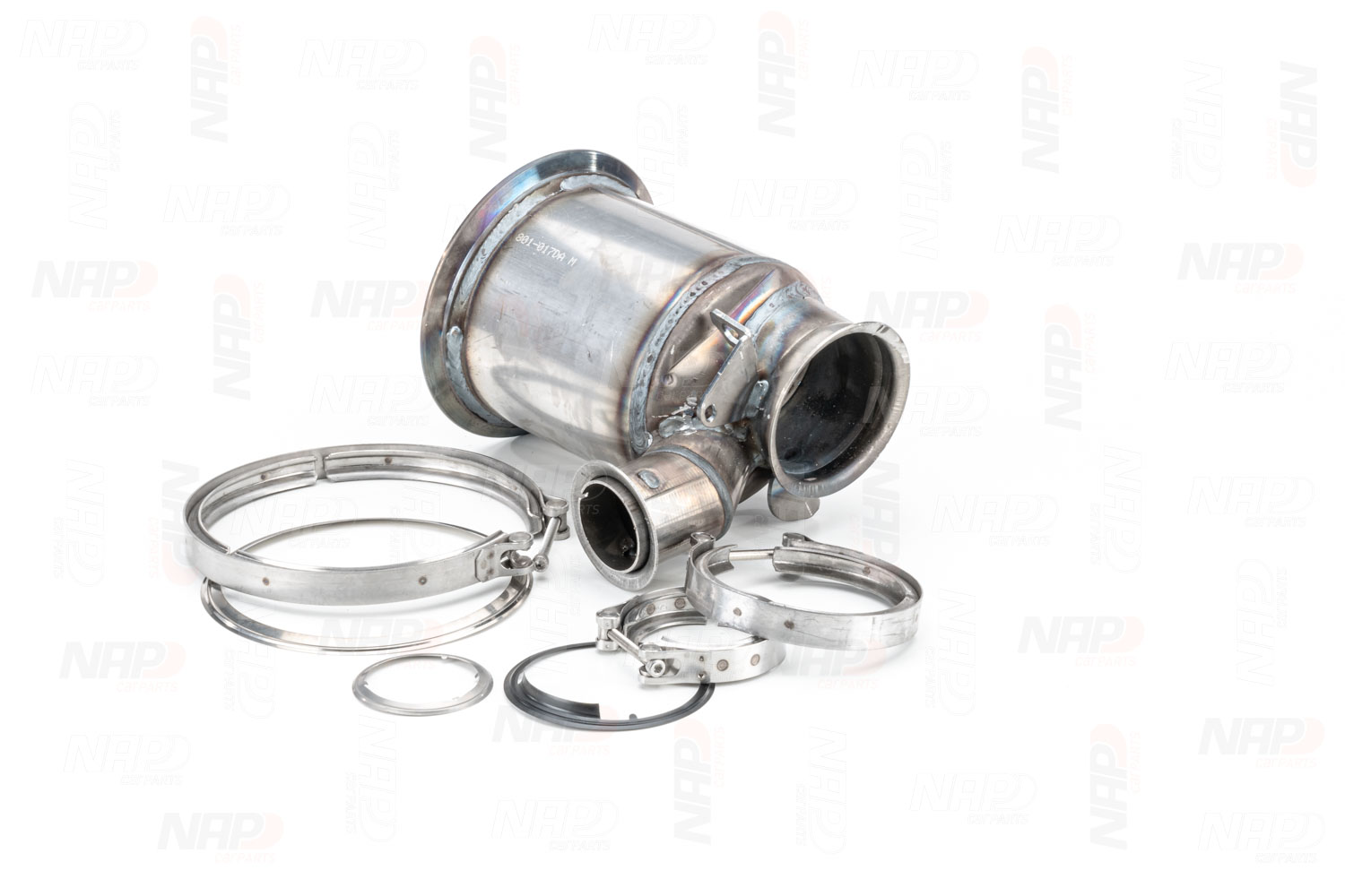 NAP carparts CAD10673 Partikelfilter (DPF) AUDI A3 8v 1.6 TDI 105 PS CLHA