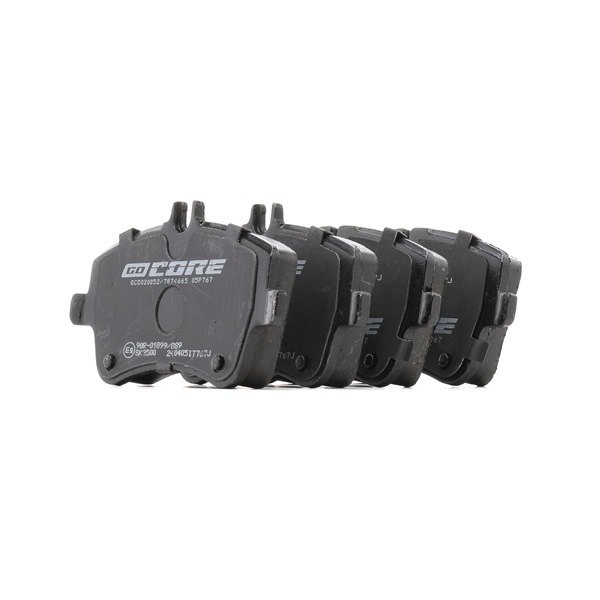 goCORE GCD020052 Bremsbeläge Mercedes S203 C 180 2.0 (203.235) 129PS 2001