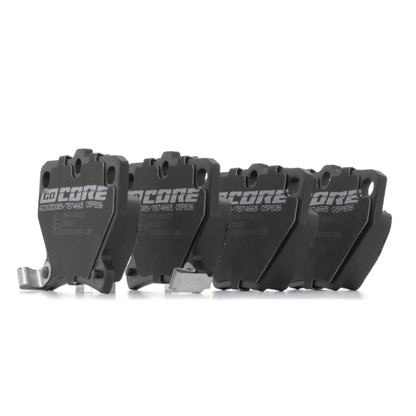 goCORE GCD020089 Ankerblech 1.5 RUNX VVT-i (NZE121_) 110 PS 1NZ-FE
