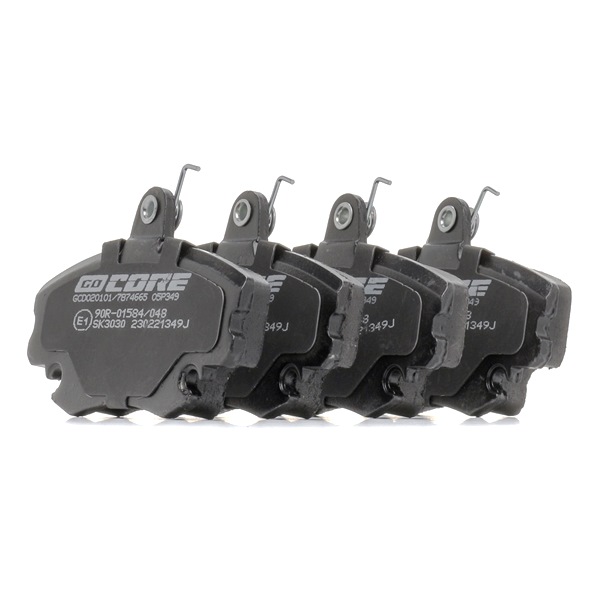 goCORE GCD020101 Canalisation de frein 1.6 Flex (LS1V, LS09, LS0V) 112CV 2012