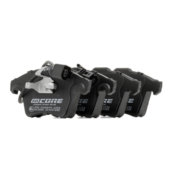 goCORE GCD020392 Bremsbeläge Touareg 7L 3.2 V6 241PS 2005
