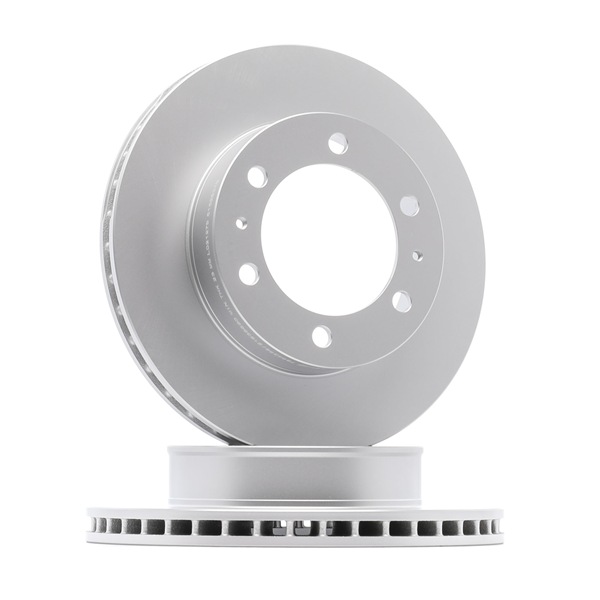 goCORE GCH20609 Bremsscheiben Toyota Hilux III 2.5 D 4WD (KUN25) 102PS 2015