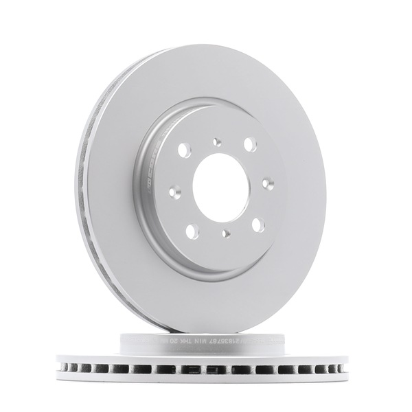 goCORE GCH20710 Discos de freno Suzuki Swift fz nz 1.2 (AZH 412, AZG 412, ZC72S) 91 cv K12B