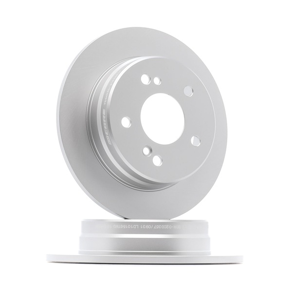goCORE GCH20737 Remschijven Mercedes E Class W124 E 300 D 3.0 (124.131) 136 Pk OM 606.910