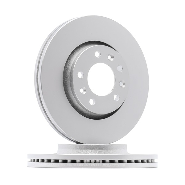 goCORE GCH20776 Δισκόπλακες CITROËN Jumpy II Φορτηγό πλατφόρμα/Σασσί 1.6 HDi 8V 90 PS 9HH (DV6DUM)