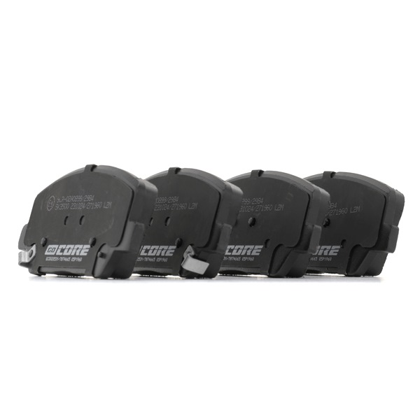 goCORE GCD020531 Bremsbeläge Kia Pro Ceed JD 1.4 MPI 101PS 2018
