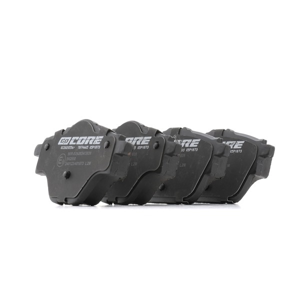 goCORE GCD020556 Remblokken DS7 Crossback 1.6 PureTech 180 (J45GFR) 180 Pk 5GF (EP6FADTXD)