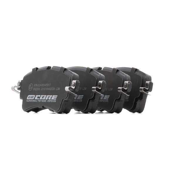 goCORE GCD020661 Bremsbeläge Audi Q7 4M 55 TFSI e quattro 381PS 2025