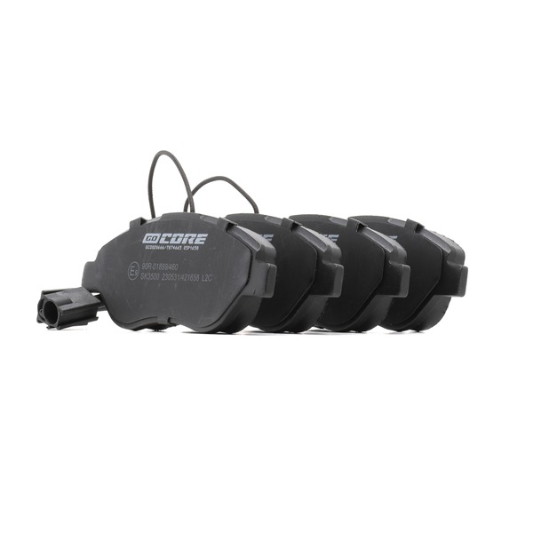 goCORE GCD020666 Bremsbeläge Fiat Stilo Kombi 1.9 JTD 140 PS 192 A5.000